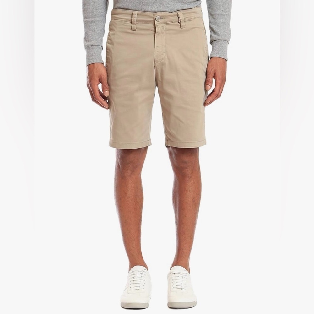 Mavi Matteo Shorts, Beige Sateen Twill